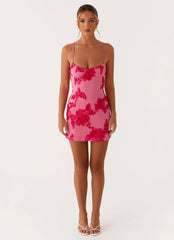 Alivia Mini Dress - Pink