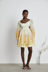 Delphine floral mini dress