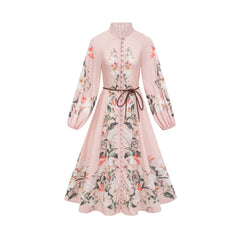 Aviana floral-print midi dress