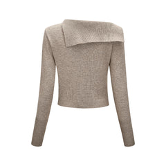 Eva asymmetrical cut-out top & skirt matching set