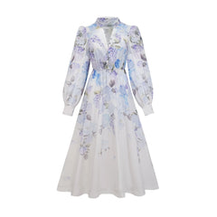 Désirée floral-print midi dress