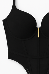 Juliette Bodycon Dress - Classic Black