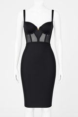 Juliette Bodycon Dress - Classic Black
